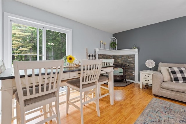 224 Church, Pembroke, NH 03275 - dining space with light wood-type flooring
