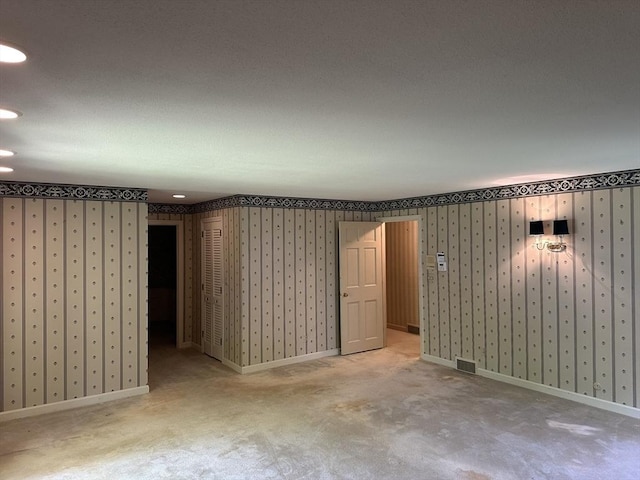 96 Wild Grove Ln, Longmeadow, MA 01106 - unfurnished room with light carpet and recessed lighting