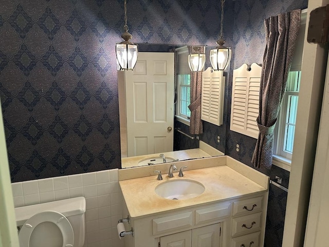 96 Wild Grove Ln, Longmeadow, MA 01106 - bathroom featuring toilet and vanity