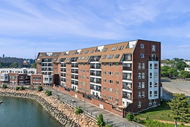 150 Lynnway Unit 406, Lynn, MA 01902 - view of apartment building / complex featuring a water view
