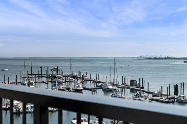 150 Lynnway Unit 406, Lynn, MA 01902 - water view featuring a boat dock