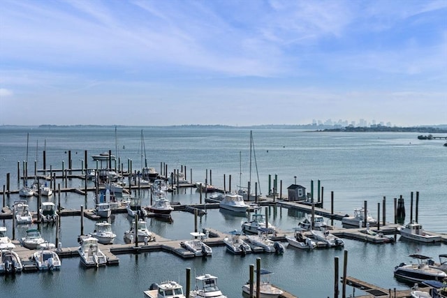 150 Lynnway Unit 406, Lynn, MA 01902 - water view with a boat dock