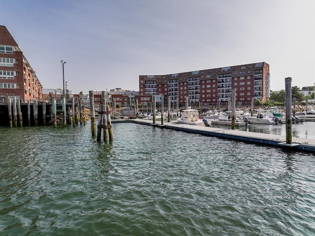 150 Lynnway Unit 406, Lynn, MA 01902 - water view featuring a dock