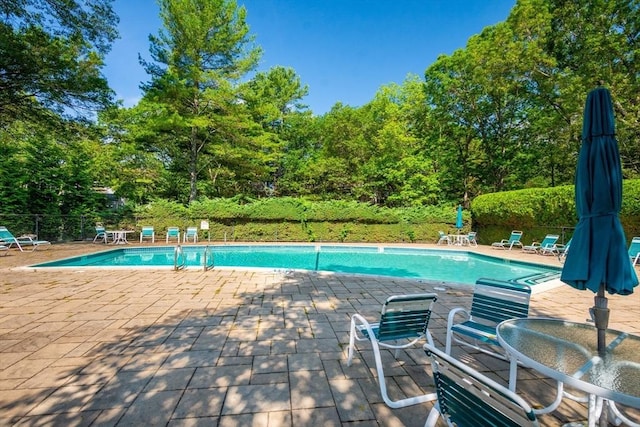 17 Indian Dawn Unit 17, Wayland, MA 01778 - community pool with a patio