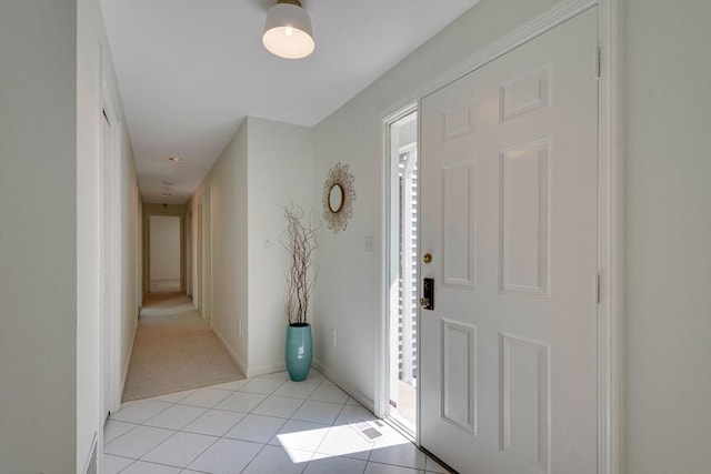 17 Indian Dawn Unit 17, Wayland, MA 01778 - foyer entrance featuring light tile patterned floors and light carpet