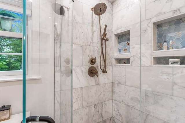 4 Rockwood Ln, Londonderry, NH 03053 - bathroom with a stall shower