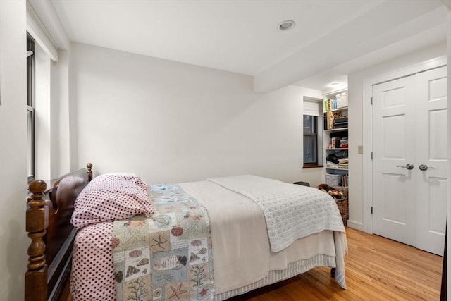 69 Saint Botolph Unit 1, Boston, MA 02116 - bedroom with wood finished floors, recessed lighting, and a closet