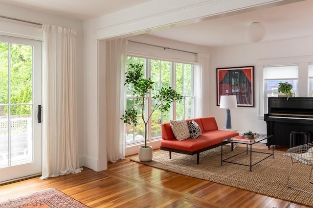 141 Fayerweather St, Cambridge, MA 02138 - sitting room with light wood-style floors