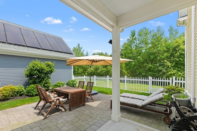 14 Dorset Park Ln, Weymouth, MA 02190 - view of patio with outdoor dining area