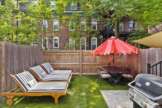 11 Beckler Ave, Boston, MA 02127 - fenced backyard with a patio