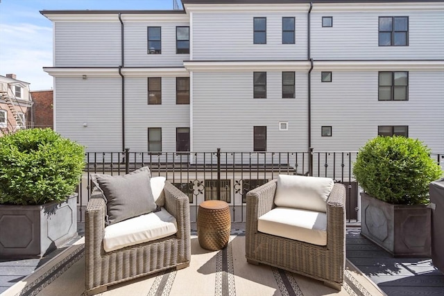 795 E 4th St, Boston, MA 02127 - view of patio / terrace with a balcony