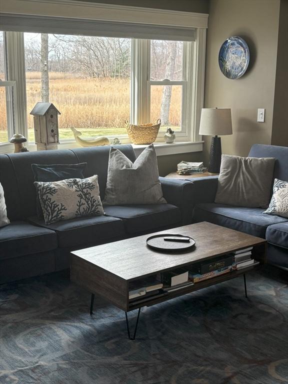 110 Atwell Cir, Marshfield, MA 02050 - view of carpeted living room