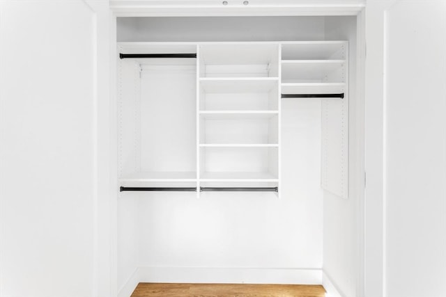 view of closet