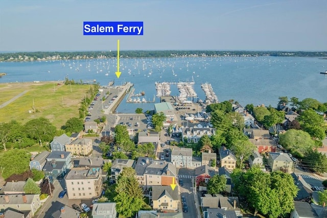 29 Carlton St Unit 2, Salem, MA 01970 - aerial view of property's location with a nearby body of water and nearby suburban area