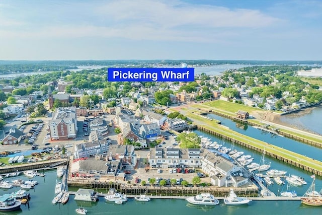 29 Carlton St Unit 2, Salem, MA 01970 - aerial view of numerous boat docks and a nearby body of water