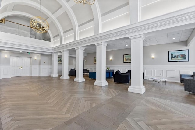 view of community lobby
