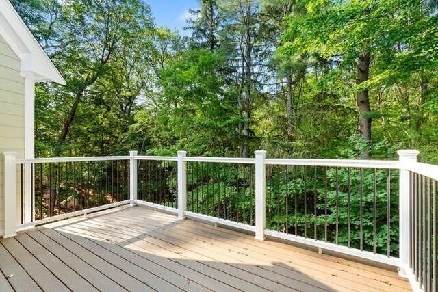 6 Ivy Cir, Winchester, MA 01890 - view of wooden deck