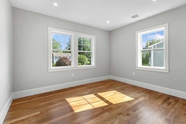 6 Ivy Cir, Winchester, MA 01890 - unfurnished room featuring wood finished floors and recessed lighting