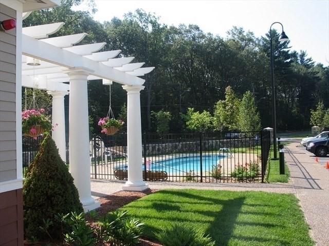 190 Chickering Rd Unit 313D, North Andover, MA 01845 - view of swimming pool with a pergola