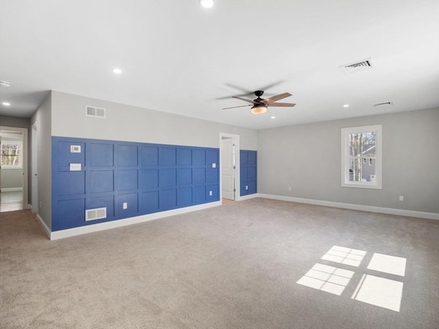 316 Old Westport Rd, Dartmouth, MA 02747 - empty room featuring carpet flooring, plenty of natural light, baseboards, and recessed lighting