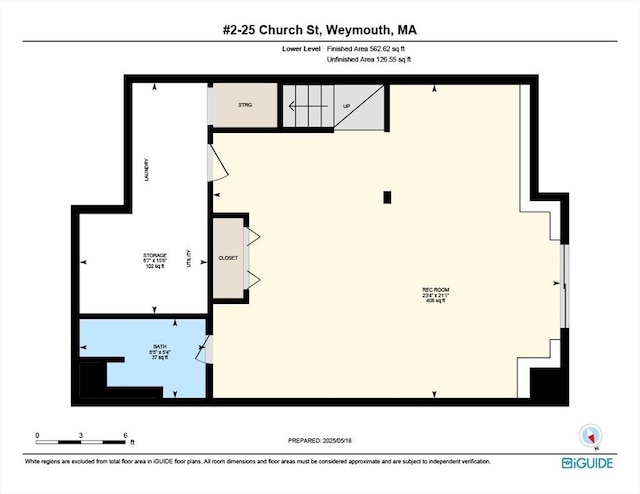 25 Church St Unit 2, Weymouth, MA 02189 - home floor plan