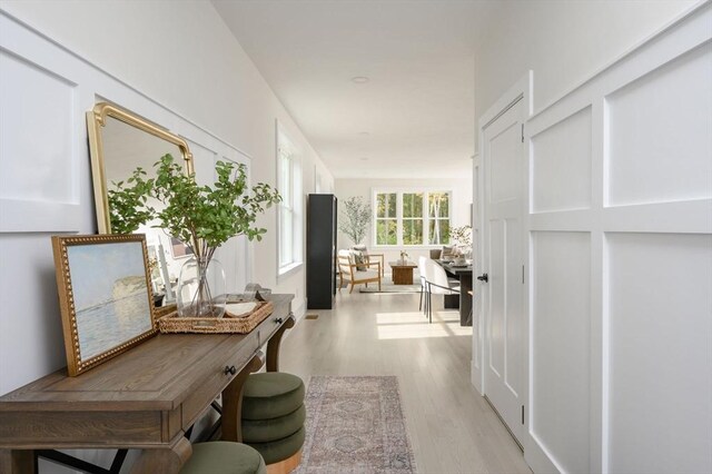 20 Howland Trl Unit 10, Hanson, MA 02341 - hallway with light wood-style floors