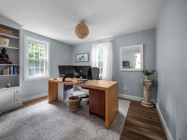 125 Grove St, Norwell, MA 02061 - office space with wood finished floors and baseboards