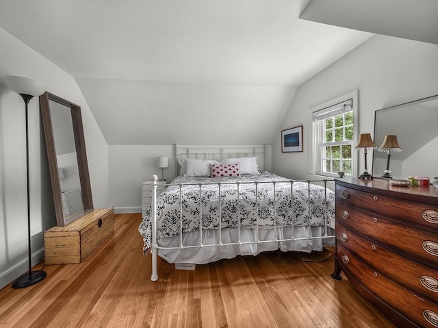 125 Grove St, Norwell, MA 02061 - bedroom with wood finished floors and lofted ceiling