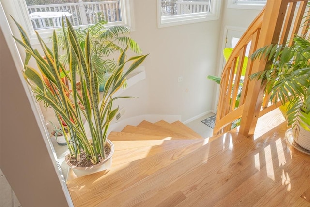 interior details with baseboards