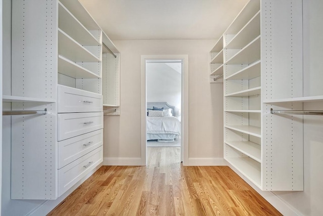 46 Pearl St, Melrose, MA 02176 - spacious closet featuring light wood-style floors
