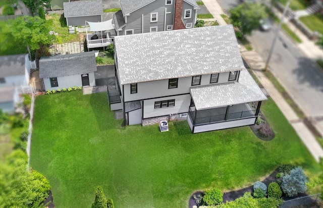 46 Pearl St, Melrose, MA 02176 - view from above of property