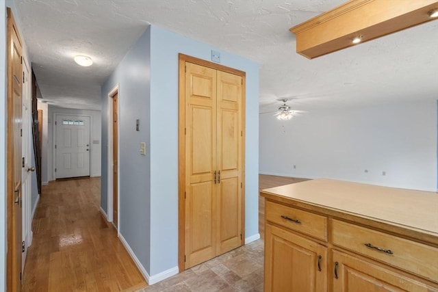 399 Pond St Unit G6, Braintree, MA 02184 - corridor featuring a textured ceiling
