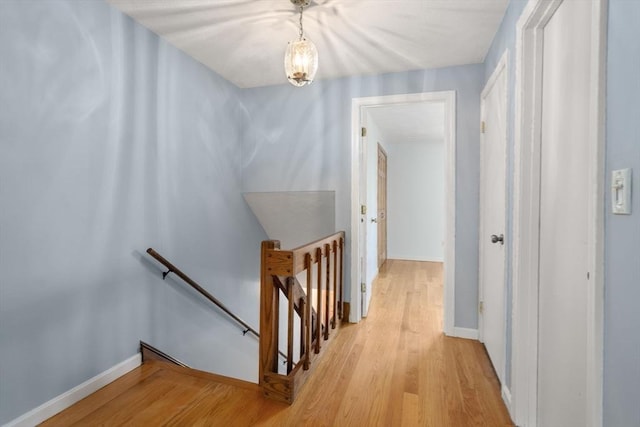 399 Pond St Unit G6, Braintree, MA 02184 - corridor with an upstairs landing and light wood-type flooring