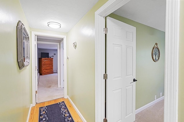 14 Daniels Rd, Charlton, MA 01507 - corridor featuring baseboards and light wood-style flooring