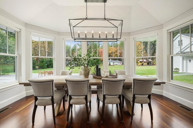 210 Monument Farm Rd, Concord, MA 01742 - sunroom featuring a wealth of natural light and visible vents