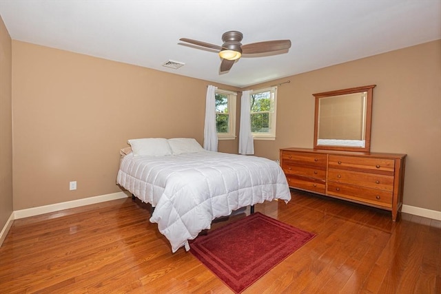 27 Ann St, Raynham, MA 02767 - bedroom with wood finished floors and a ceiling fan