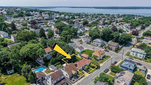 313 Walter St, Fall River, MA 02724 - view of property location featuring a large body of water and nearby suburban area