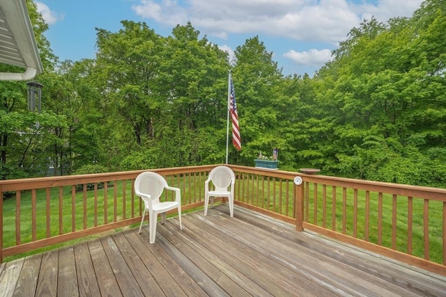 453 Homestead Ave, Holyoke, MA 01040 - wooden terrace featuring a lawn