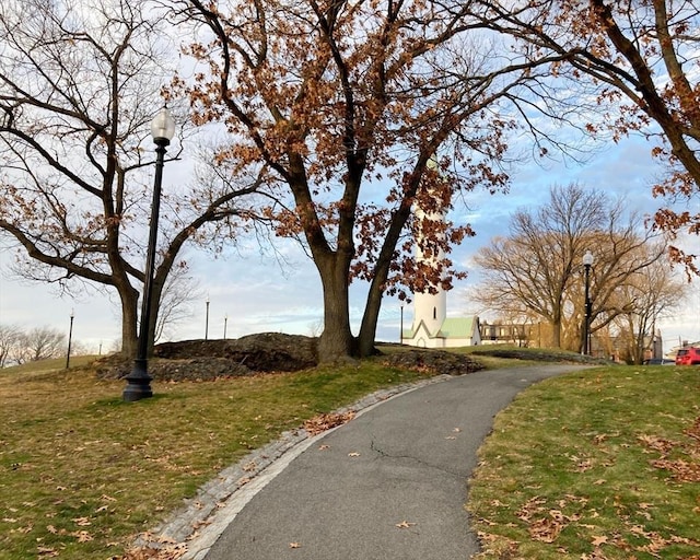 view of road