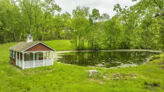 6 Hitching Post Ln, Wilbraham, MA 01095 - dock area featuring a water view