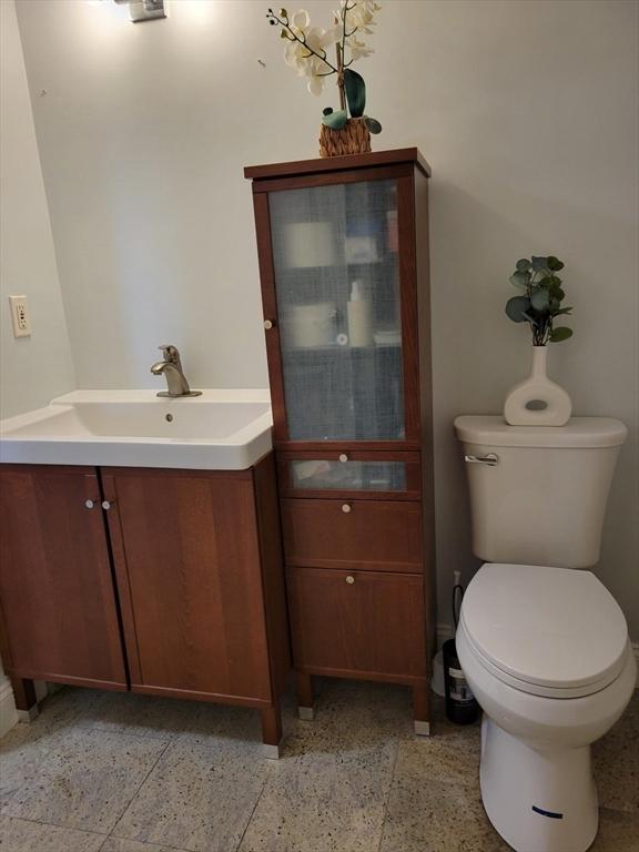 200 Cove Way Unit 607, Quincy, MA 02169 - half bathroom with vanity and toilet