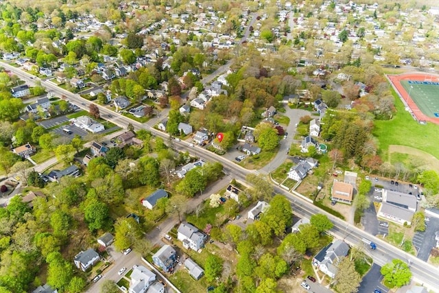 drone / aerial view