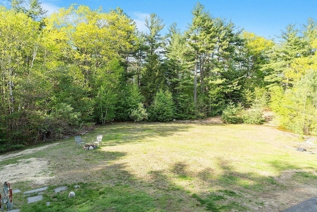 14 Mossman Rd, Westminster, MA 01473 - view of green lawn featuring a view of trees
