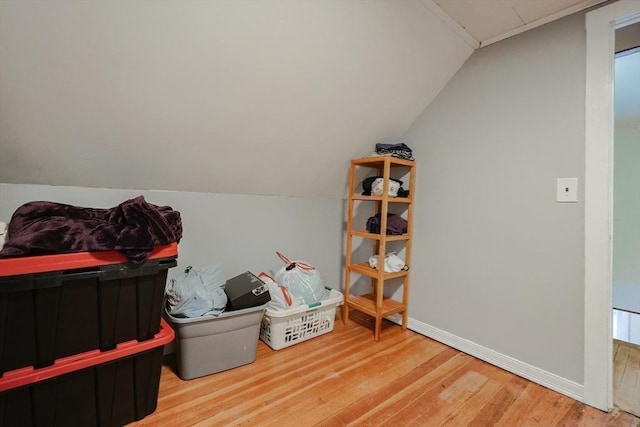 view of storage