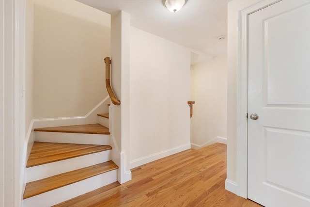 51 Loomis St Unit 51, Cambridge, MA 02138 - stairway with wood finished floors and baseboards
