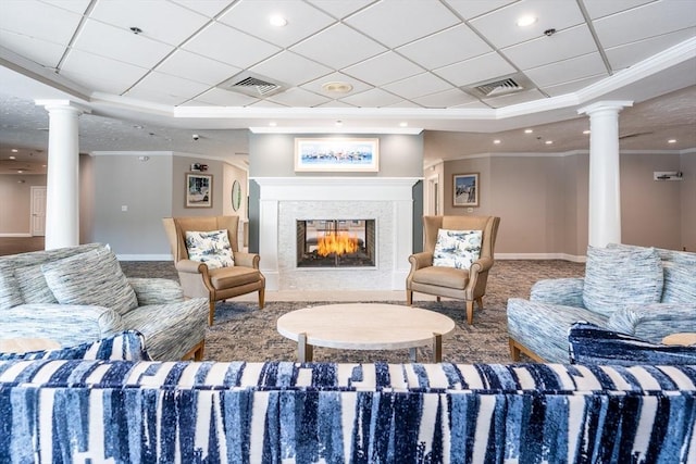 9 Longwood Rd Unit 239, Mashpee, MA 02649 - community lobby featuring crown molding and recessed lighting