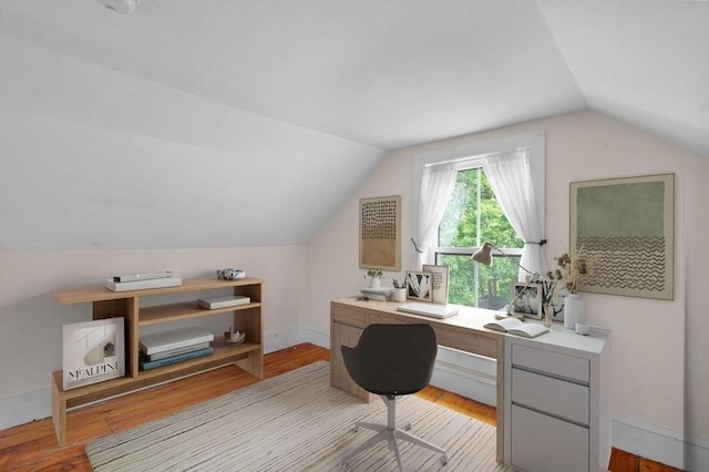 30 Oakland St Unit 2, Newburyport, MA 01950 - office featuring light wood finished floors and vaulted ceiling