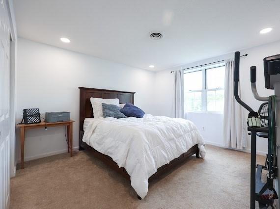 14 Shaw Farm Rd Unit 14, Canton, MA 02021 - bedroom featuring light colored carpet and recessed lighting