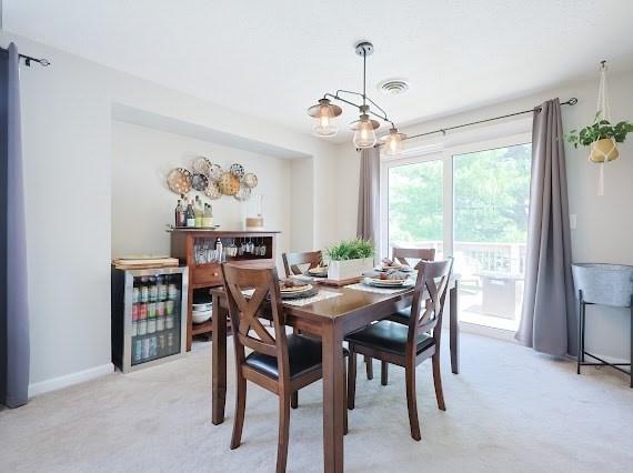 14 Shaw Farm Rd Unit 14, Canton, MA 02021 - dining area with light carpet