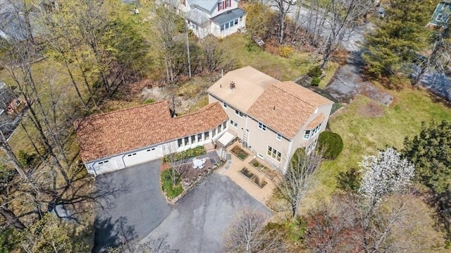 drone / aerial view